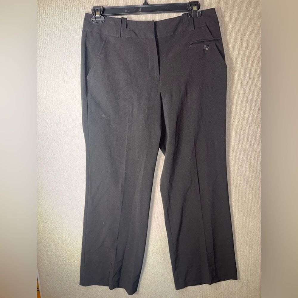 Larry Levine Stretch size 12 Black Trousers
